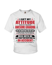 I Get My Attitude - Lovely Gift For Grandchildren Youth T-Shirt tile