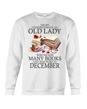 Never Underestimate An Old Lady - Perfect Gift For Grandma Crewneck Sweatshirt tile