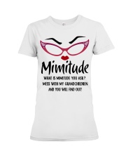 YOU WILL FIND OUT - GIFT FOR MIMITUDE Premium Fit Ladies Tee tile