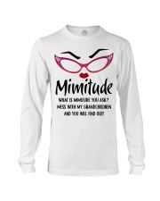 YOU WILL FIND OUT - GIFT FOR MIMITUDE Long Sleeve Tee tile