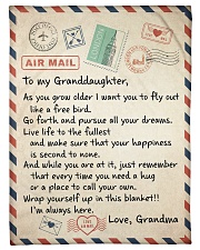 YOU NEED A HUG - GREAT GIFT FOR GRANDDAUGHTER Small Fleece Blanket - 30" x 40" front