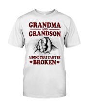 A BOND THAT CAN'T BE BROKEN - BEST GIFT FOR GRANDSON Premium Fit Mens Tee tile