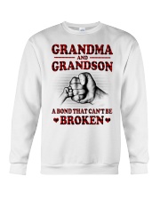 A BOND THAT CAN'T BE BROKEN - BEST GIFT FOR GRANDSON Crewneck Sweatshirt tile