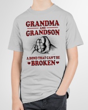 A BOND THAT CAN'T BE BROKEN - BEST GIFT FOR GRANDSON Youth T-Shirt garment-youth-tshirt-front-lifestyle-01
