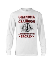 A BOND THAT CAN'T BE BROKEN - BEST GIFT FOR GRANDSON Long Sleeve Tee tile