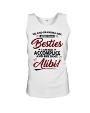 SHE IS MY ALIBI - LOVELY GIFT FOR GRANDCHILDREN Unisex Tank tile