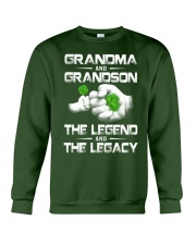GRANDMA AND GRANDSON THE LEGEND AND THE LEGACY Crewneck Sweatshirt tile
