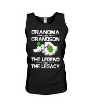 GRANDMA AND GRANDSON THE LEGEND AND THE LEGACY Unisex Tank tile