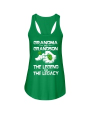 GRANDMA AND GRANDSON THE LEGEND AND THE LEGACY Ladies Flowy Tank tile