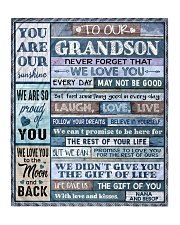 BELIEVE IN YOURSELF - AMAZING GIFT FOR GRANDSON Quilt 50"x60" - Throw front