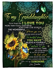 I LOVE YOU - GRANDMA TO GRANDDAUGHTER Small Fleece Blanket - 30" x 40" front
