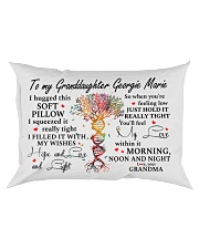 SPECIAL GIFT FOR GRANDDAUGHTER GEORGIE MARIE Rectangular Pillowcase front
