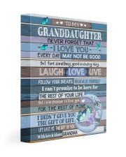 BELIEVE IN YOURSELF - BEST GIFT FOR GRANDDAUGHTER 11x14 Gallery Wrapped Canvas Prints front
