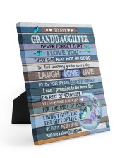 BELIEVE IN YOURSELF - BEST GIFT FOR GRANDDAUGHTER Easel-Back Gallery Wrapped Canvas tile