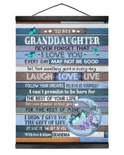 BELIEVE IN YOURSELF - BEST GIFT FOR GRANDDAUGHTER Hanging Canvas tile