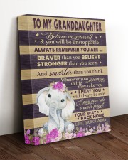 I Pray You Will Always Be Safe - Best Gift For Granddaughter 11x14 Gallery Wrapped Canvas Prints aos-canvas-pgw-11x14-lifestyle-front-17