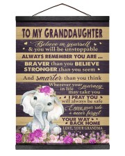 I Pray You Will Always Be Safe - Best Gift For Granddaughter Hanging Canvas tile