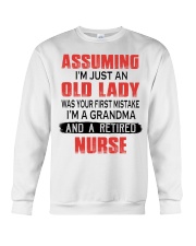 ASSUMING - PERFECT GIFT FOR NURSE Crewneck Sweatshirt tile