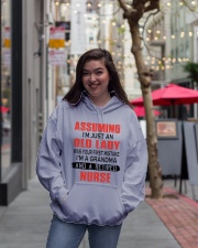 ASSUMING - PERFECT GIFT FOR NURSE Hooded Sweatshirt lifestyle-unisex-hoodie-front-2