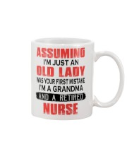 ASSUMING - PERFECT GIFT FOR NURSE Mug tile
