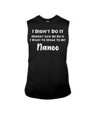 I DIDN'T DO IT - BEST GIFT FOR GRANDSON Sleeveless Tee tile