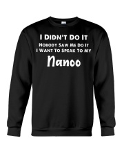 I DIDN'T DO IT - BEST GIFT FOR GRANDSON Crewneck Sweatshirt tile