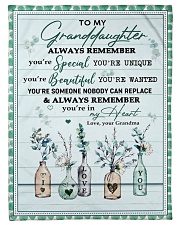YOU'RE IN MY HEART - GRANDMA TO GRANDDAUGHTER Small Fleece Blanket - 30" x 40" front