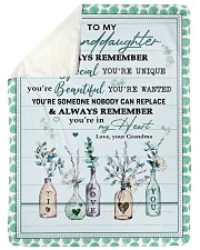 YOU'RE IN MY HEART - GRANDMA TO GRANDDAUGHTER Sherpa Fleece Blanket tile