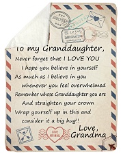 BELIEVE IN YOURSELF LOVELY GIFT FOR GRANDDAUGHTER Sherpa Fleece Blanket tile