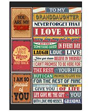 I Am So Proud Of You - Special Gift For Granddaughter Vertical Poster tile