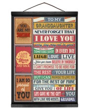 I Am So Proud Of You - Special Gift For Granddaughter Hanging Canvas tile