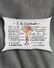 I LOVE YOU - PERFECT GIFT FOR GRANDDAUGHTER Rectangular Pillowcase aos-pillow-rectangle-front-lifestyle-1