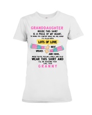 LOTS OF LOVE - BEST GIFT FOR GRANDDAUGHTER Premium Fit Ladies Tee tile