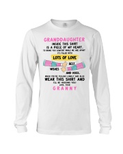 LOTS OF LOVE - BEST GIFT FOR GRANDDAUGHTER Long Sleeve Tee tile