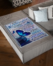 1 DAY LEFT - GET YOURS NOW Small Fleece Blanket - 30" x 40" aos-coral-fleece-blanket-30x40-lifestyle-front-03