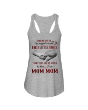 THEY ARE MY WORLD - PERFECT GIFT FOR MOM MOM Ladies Flowy Tank tile