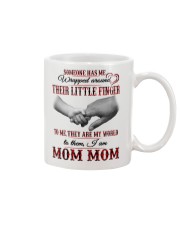 THEY ARE MY WORLD - PERFECT GIFT FOR MOM MOM Mug tile