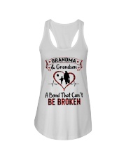 GRANDMA AND GRANDSON A BOND CAN'T BE BROKEN Ladies Flowy Tank tile