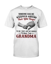 THEY ARE MY WORLD - PERFECT GIFT FOR GRANDMA Premium Fit Mens Tee tile