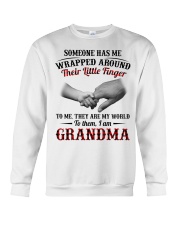 THEY ARE MY WORLD - PERFECT GIFT FOR GRANDMA Crewneck Sweatshirt tile