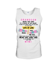 MY HEART - AMAZING GIFT FOR GRANDSON Unisex Tank tile
