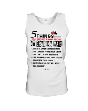 5 THING - ABOUT MY GRANDMA MARI Unisex Tank tile