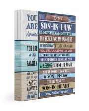 YOU ARE MY FAMILY - GREAT GIFT FOR SON-IN-LAW 11x14 Gallery Wrapped Canvas Prints front