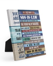 YOU ARE MY FAMILY - GREAT GIFT FOR SON-IN-LAW Easel-Back Gallery Wrapped Canvas tile