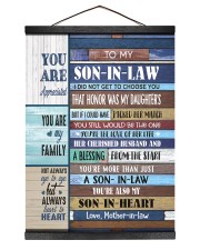 YOU ARE MY FAMILY - GREAT GIFT FOR SON-IN-LAW Hanging Canvas tile