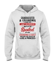 LIKE A PRINCESS - LOVELY GIFT FOR GRANDDAUGHTER Hooded Sweatshirt tile