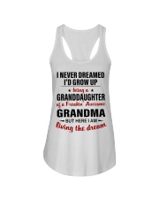 LIVING THE DREAM - BEST GIFT FOR GRANDDAUGHTER Ladies Flowy Tank tile