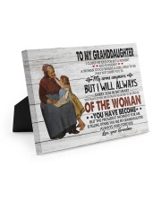 YOU HAVE BECOME - SPECIAL GIFT FOR GRANDDAUGHTER Easel-Back Gallery Wrapped Canvas tile
