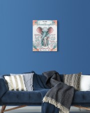 Just Do Your Best - Amazing Gift For Granddaughter 11x14 Gallery Wrapped Canvas Prints aos-canvas-pgw-11x14-lifestyle-front-06