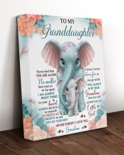 Just Do Your Best - Amazing Gift For Granddaughter 11x14 Gallery Wrapped Canvas Prints aos-canvas-pgw-11x14-lifestyle-front-17
